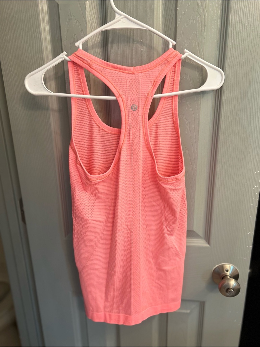 lululemon athletica Coral Pink Racerback Tank Top - Picture 2 of 2